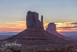 Mitten Buttes at Sunrise