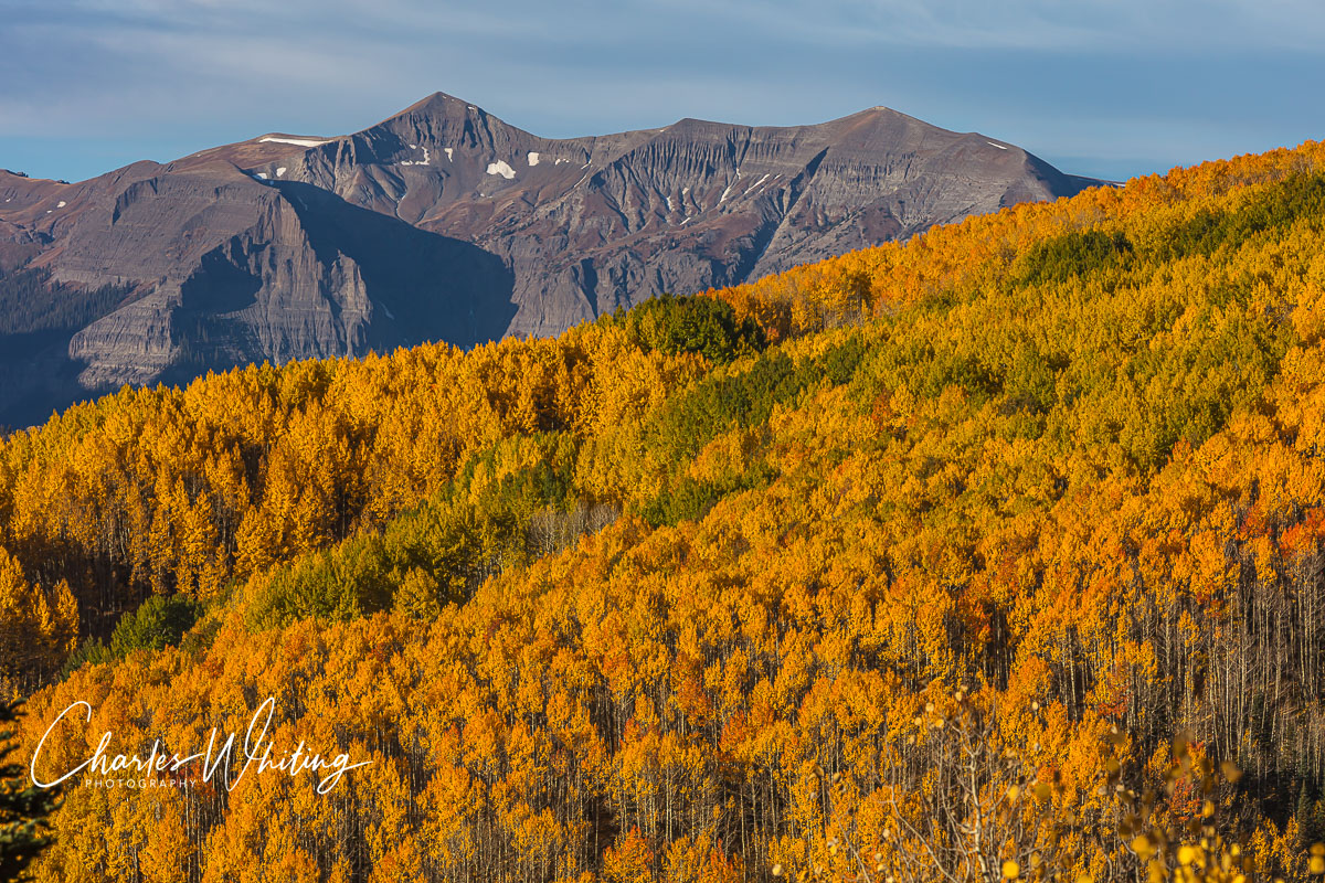 East Beckwith Mountain from Ohio Pass, Colorado