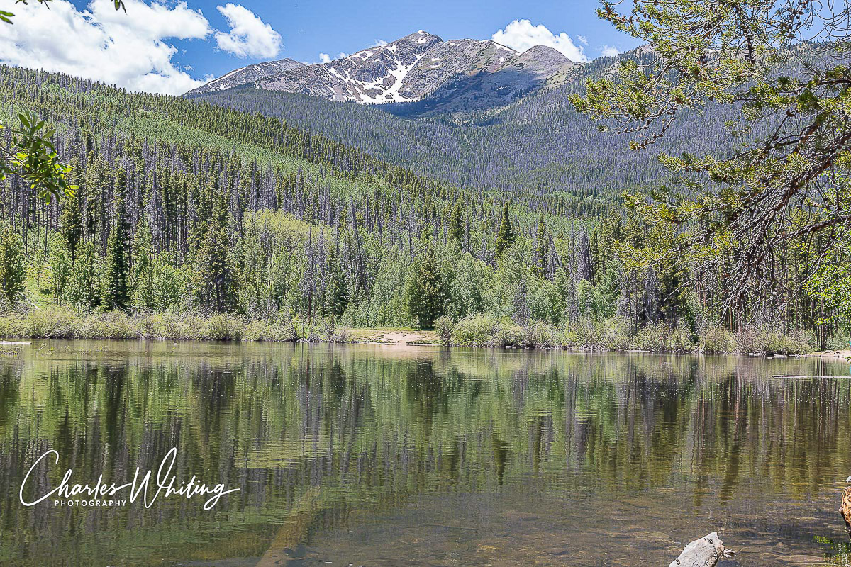 Peak #1 in the Ten Mile Range from Timber Lake,&nbsp;Summit County, Colorado